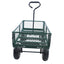 Wagon Cart Garden cart trucks make it easier to transport firewood (green) - Korvel