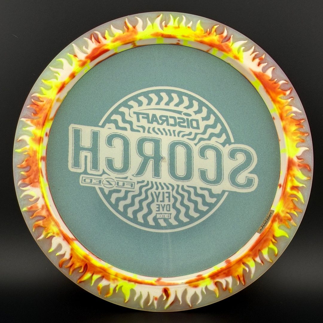 Fly Dye FuZed Sparkle Scorch - Disco de Golf de Edición Limitada
