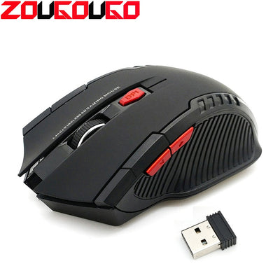 2.4GHz Wireless Mice With USB Receiver Gamer 2000DPI Mouse For Computer PC Laptop - Korvel