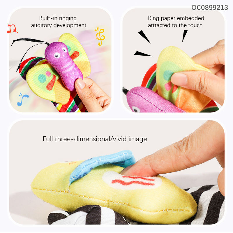 Baby Toys 0-1 Year Old Newborns Wrist Ringing Socks Comfort Set Baby Gift - Korvel