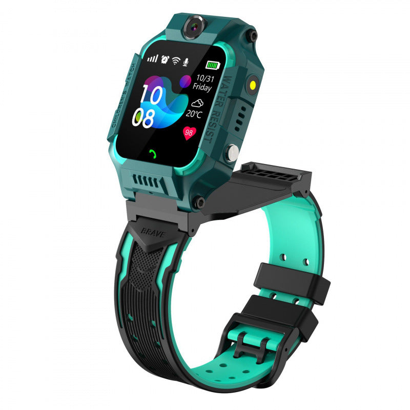 Children's Smart Phone Watch Waterproof Q12 English Multi Language GPS Positioning - Korvel