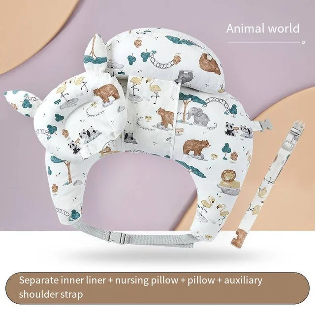 Newborns Moms Breastfeeding Pillow Nursing Pillow Multifunctional for Breastfeeding and Waist Support Ideal 2024 - Korvel