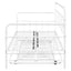 Metal Frame Daybed with trundle（white） - Korvel