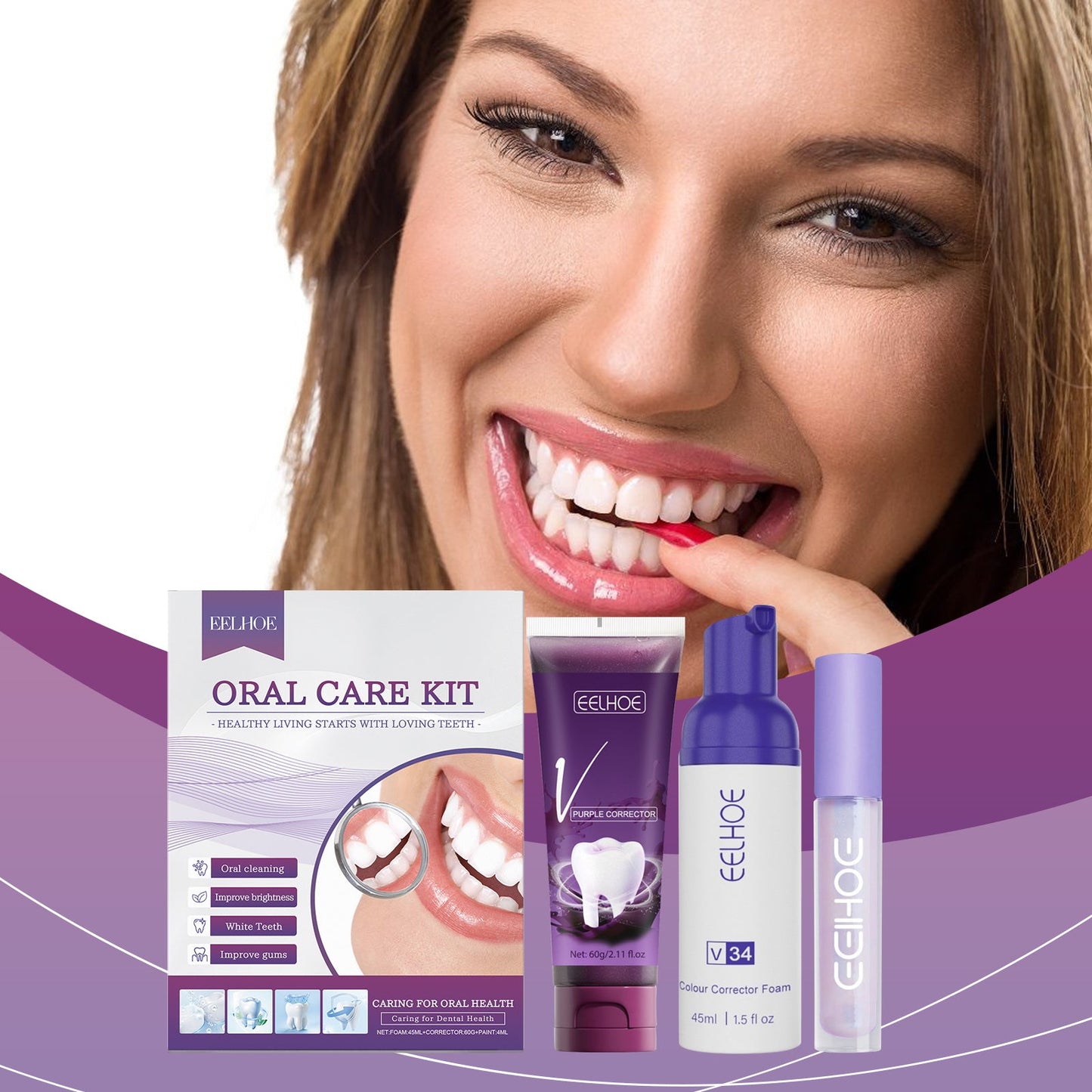 Portable Dental Care Set for Fresh Breath