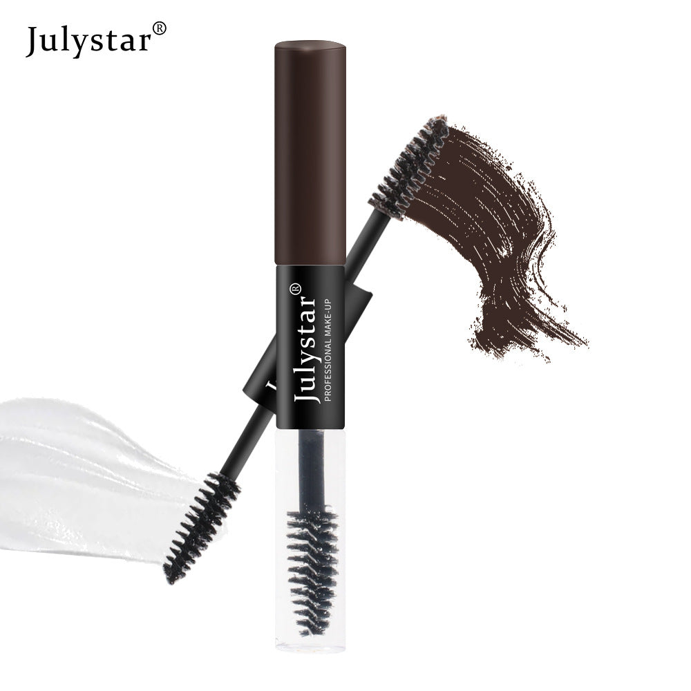 Liquid Waterproof And Non Dizzy Eyebrow Dye Cream Double Head Dyeing And Setting Three-Dimensional Eyebrow Dye Cream - Korvel