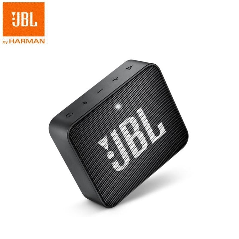 JBL Go 2 Mini Portable Wireless IPX7 Waterproof Bluetooth Speaker with Subwoofer Bass Effect - Korvel