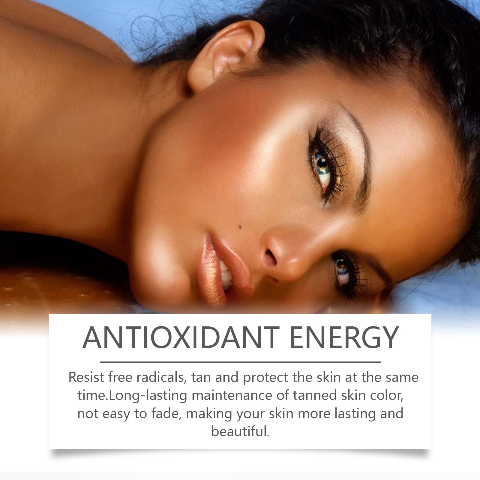 Tanning Drops, Gentle Moisturizing, Tanning And Even Skin Tone Moisturizing Wheat Skin Tone Care Solution - Korvel