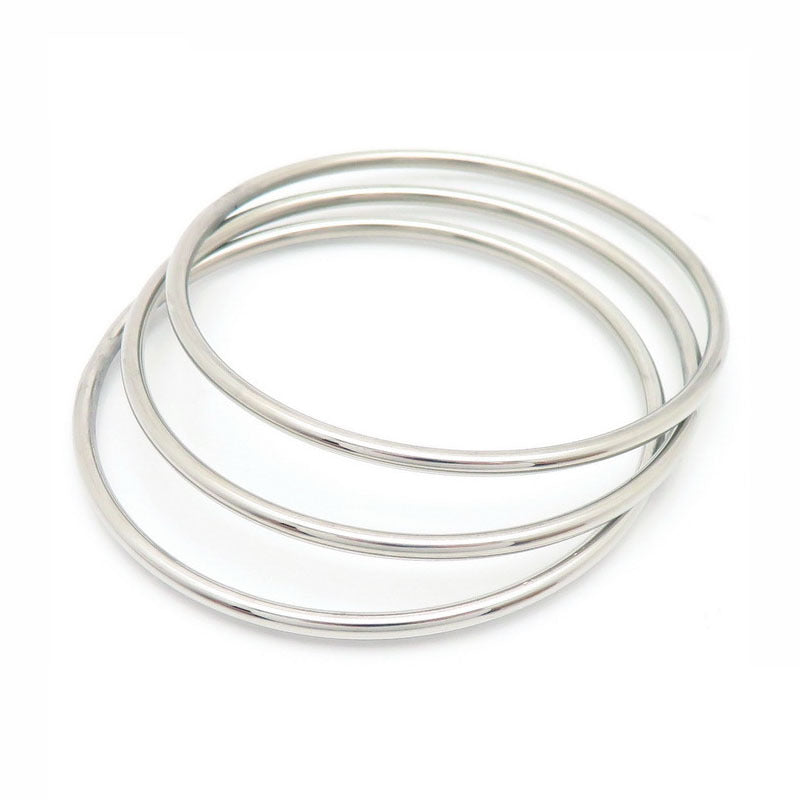 Elegant Multi-Layered 3mm Circular Ring Bracelet