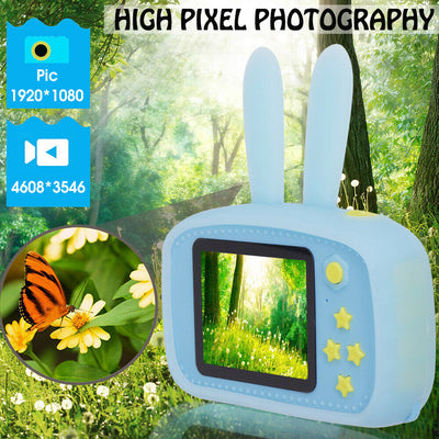 Children Take Photo Camera Full HD 1080P Portable Digital Video Camera 2 Inch LCD Screen Display Children ForKid Learning Study - Korvel