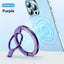 For Phone New Magnetic Ring Holder for 12 13 14 Max Magnet Finger Ring Grip Stand Holder Zinc Alloy Kickstand - Korvel