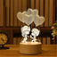 3D LED Night Light - Creative Table Lamp for All Occasions