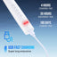 5-Speed High Frequency Vibrating Tooth Cleaner USB Electric Toothbrush Cleaning Device To Remove Stained Calculus Set Tooth Cleaning Instrument - Korvel