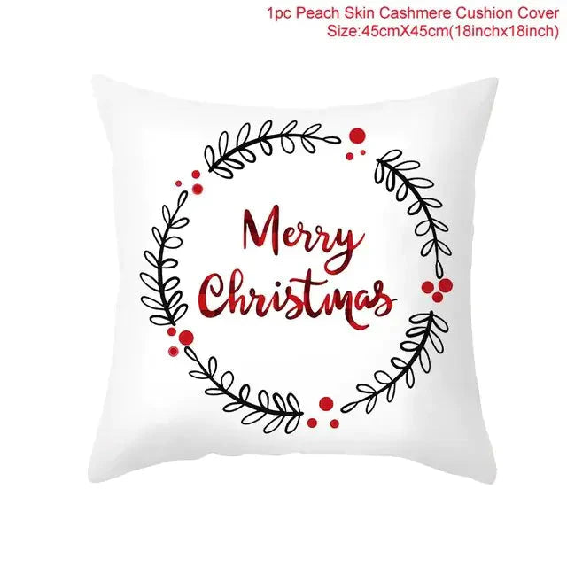 Ensemble de Taies d'Oreiller de Noël Festif 2023