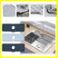 Silicone rubber folding sink drain pad splash proof tabletop kitchen and bathroom multifunctional tool - Korvel