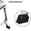 Aluminum Work Platform Large Size Step Stool Folding Portable Work Bench 40" Width Telescopic Feet 22" -27.5" Height Adjustable - Korvel