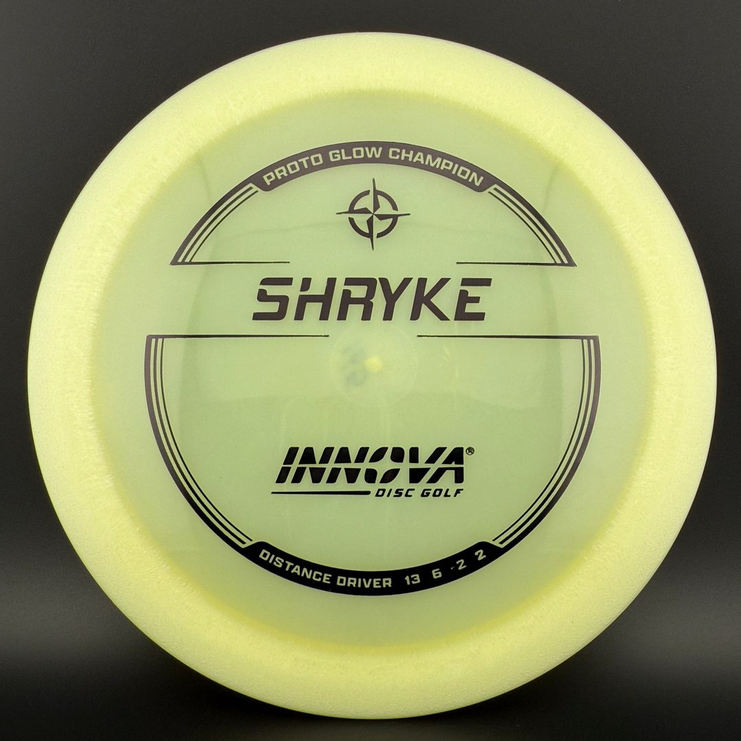 Proto Glow Champion Shryke Disc Golf Driver
