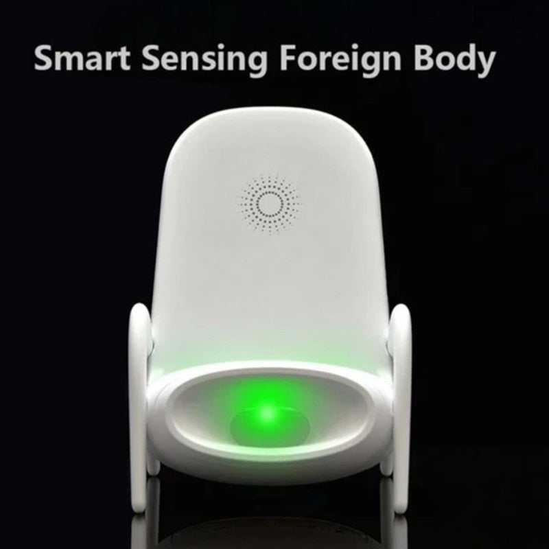 Portable Mini Chair Wireless Charger Supply For All Phones Multipurpose Phone Stand With Musical Speaker Function Charger - Korvel