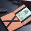 Mini Leather unisex women men Wallet Wallet ID - Korvel