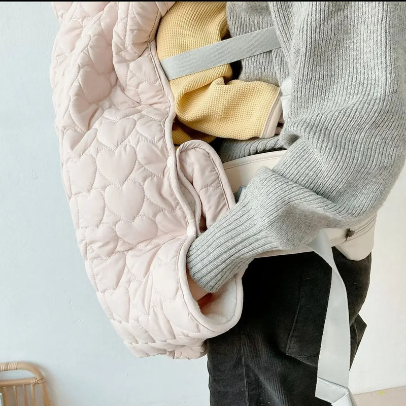 Couverture d'hiver en polaire premium pour poussettes pour bébés