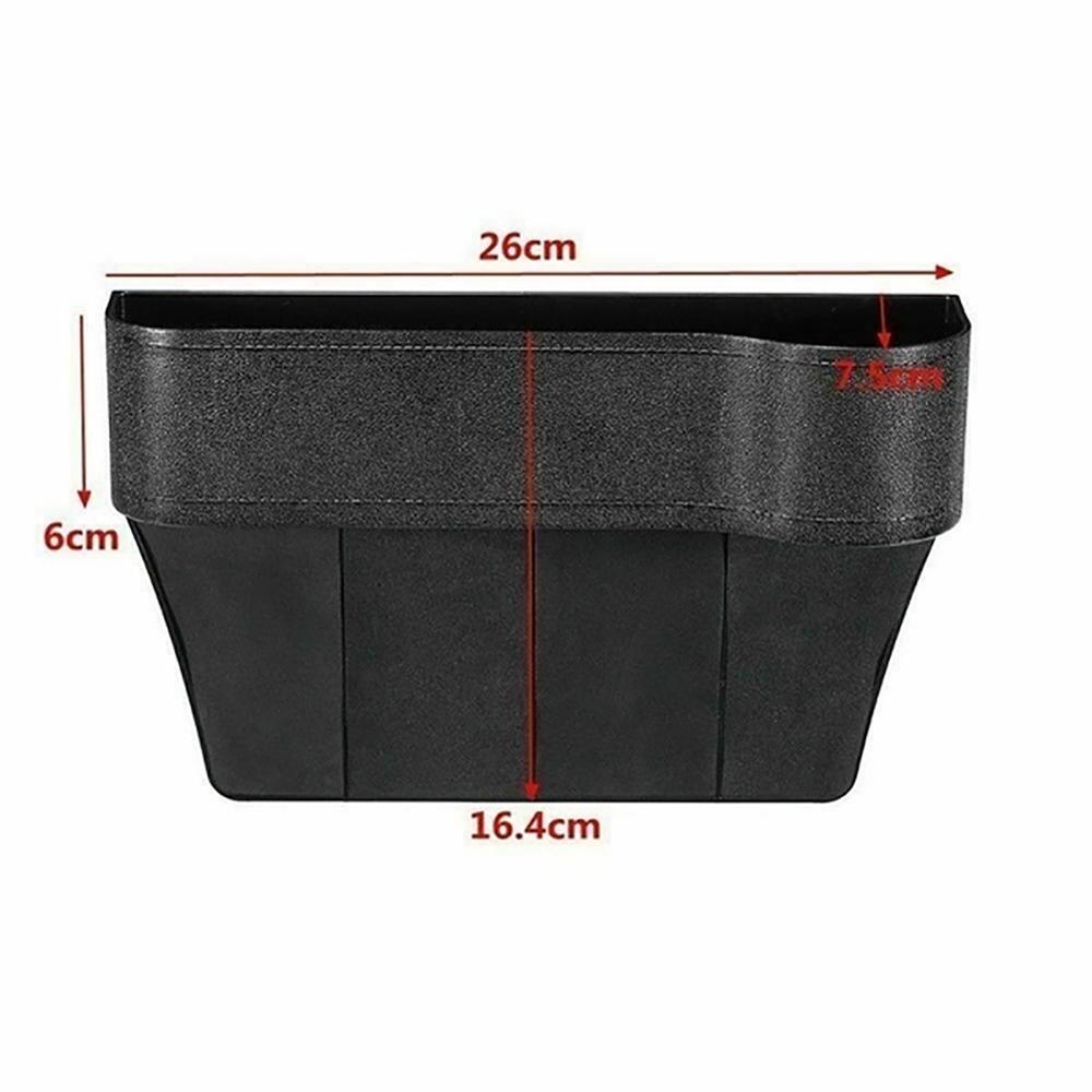 Universal Auto Car Seat Crevice Storage Box & Organizer