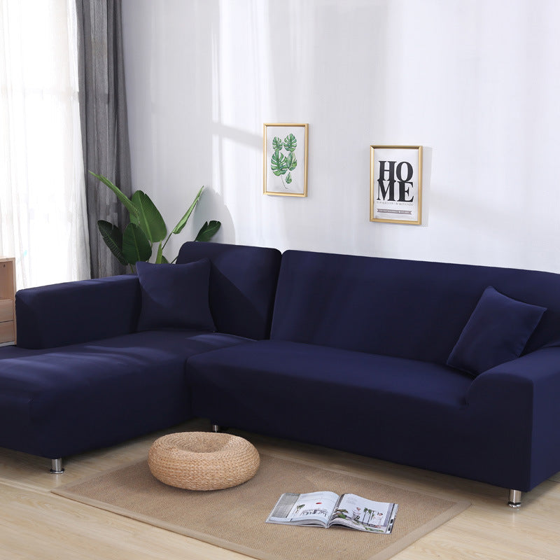 Solid color sofa cover, elastic tight package, full cover, fabric sofa cover, sofa cushion, sofa cover - Korvel