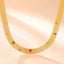 Geometric Colorful Zircon Necklace Titanium Steel PVD Plated Non Fading Jewelry - Korvel