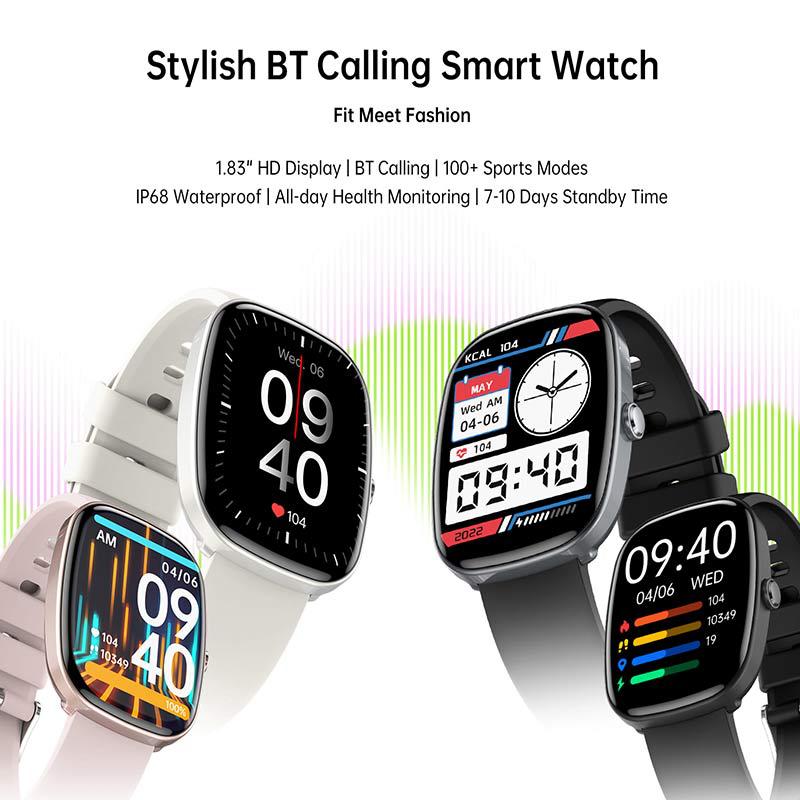 S5 smartwatch IP68 waterproof Bluetooth call sports wristband heart rate and blood oxygen monitoring - Korvel