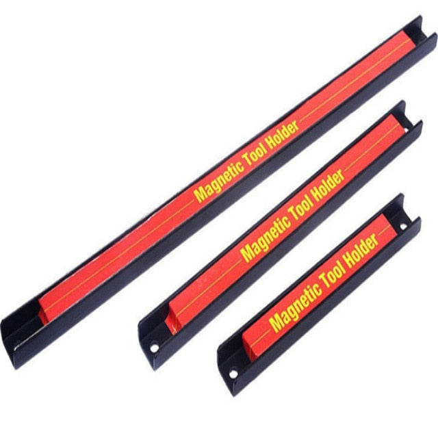 Magnetic Tool Holder Bar Organizer Racks - 8" to 24"