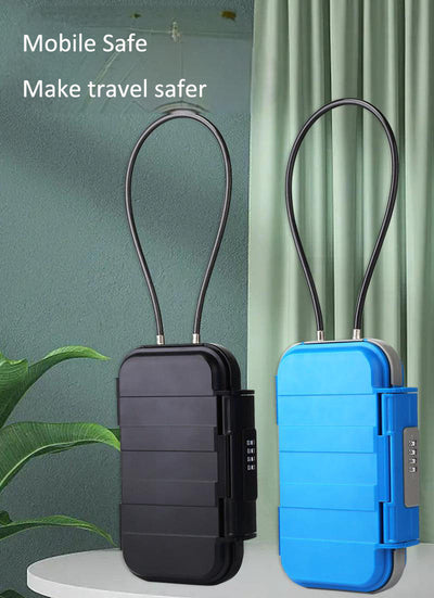 Travel Hotel Beach Phone Storage Box Portable Mobile Password Storage Box Portable Valuable Items - Korvel