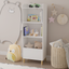 Kids 4-Tier Bookcase Children's Book Display Bookshelf Toy Storage Cabinet Organizer for Children's Room Playroom - Korvel