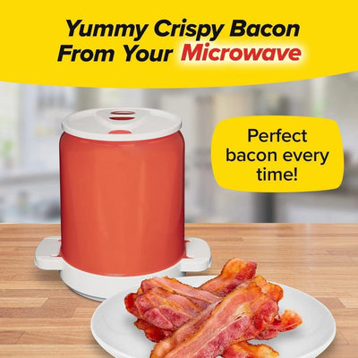 Microwave grill, bacon grill, meat plate, oven, meat box, food grade PP - Korvel