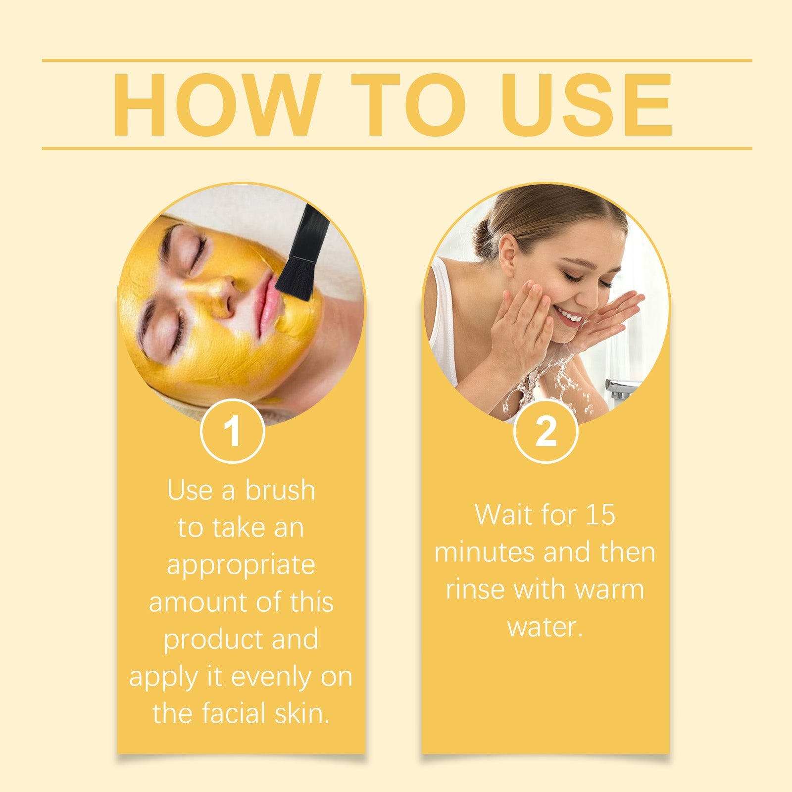 Vitamin C Turmeric Mud Film, Soft And Bright, Nourishing Facial Skin Moisturizing And Hydrating Turmeric Mud Film - Korvel