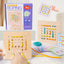 Montessori Early Education Children's Double Battle Pattern Rope Wearing Game Exercise Baby's Hand Eye Coordination Toy - Korvel