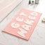 Flocked carpet entrance door floor mat household bathroom non-slip mat bathroom absorbent mat kitchen floor mat - Korvel