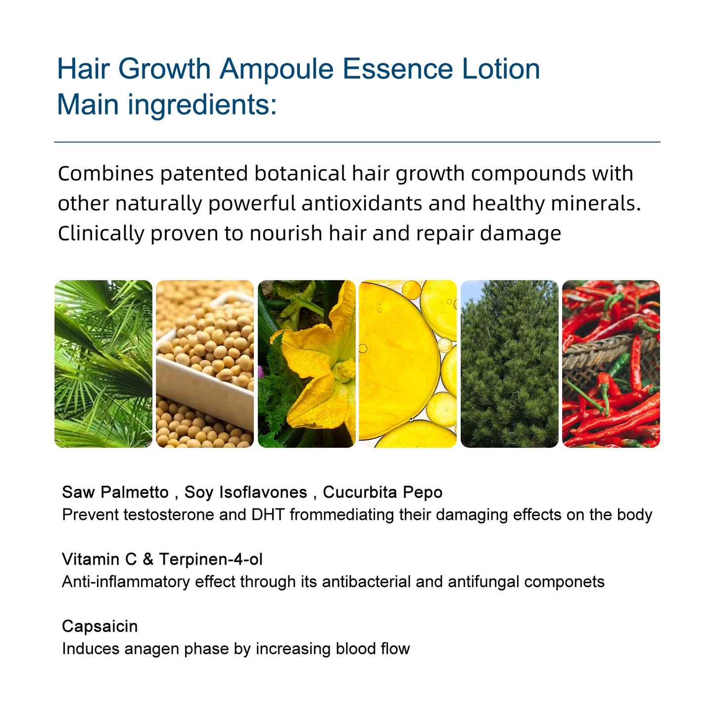 Suero de Ampolla para el Cabello Premium para Nutrir y Fortalecer