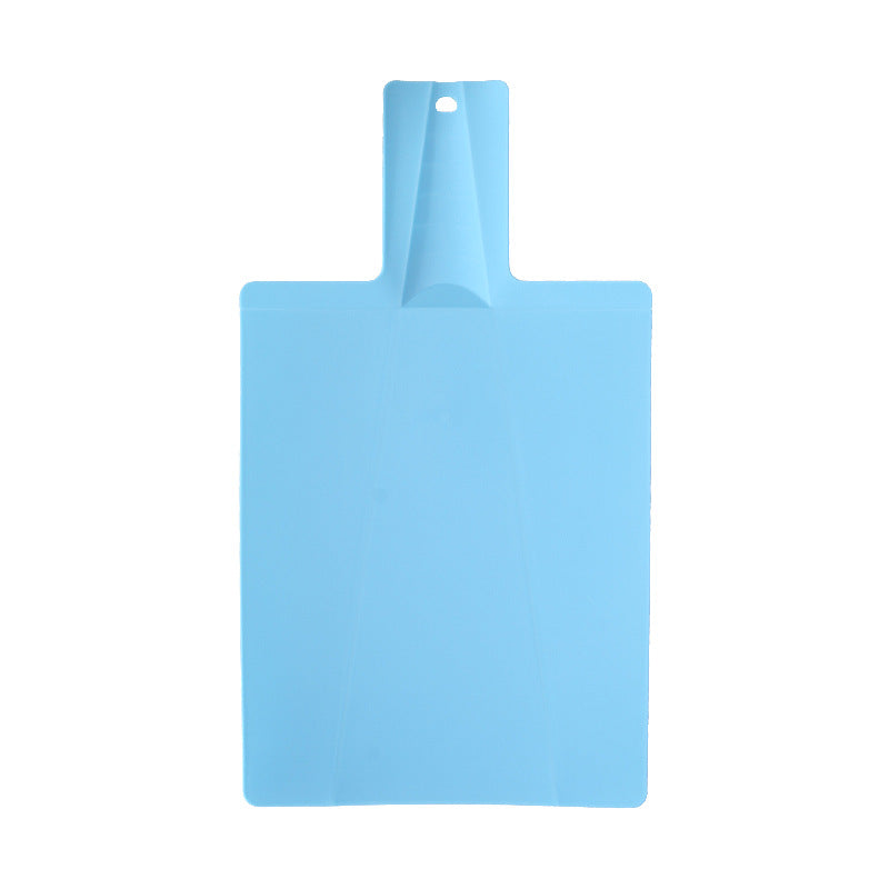 Portable PP folding vegetable board kitchen double-sided plastic cutting board multi-purpose vegetable cutting board drainage board - Korvel