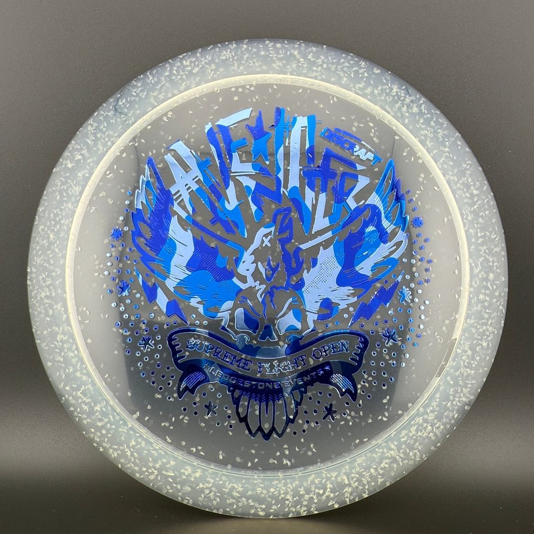 Glo Confetti CryZtal Avenger - Premium Disc Golf Driver