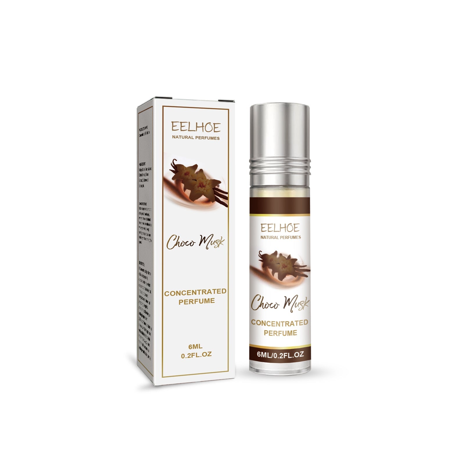 Essential Oil Perfume Long-Lasting Light Fragrance Natural Fresh Portable Neck Wrist Behind Ear Couple Dating Perfume - Korvel