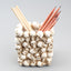 Square small skull pen holder storage desktop storage bucket home storage potted plants - Korvel