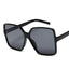 Higody Fashion Women Oversize Sunglasses Gradient Plastic Brand Designer Female Sun Glasses UV400 lentes - Korvel
