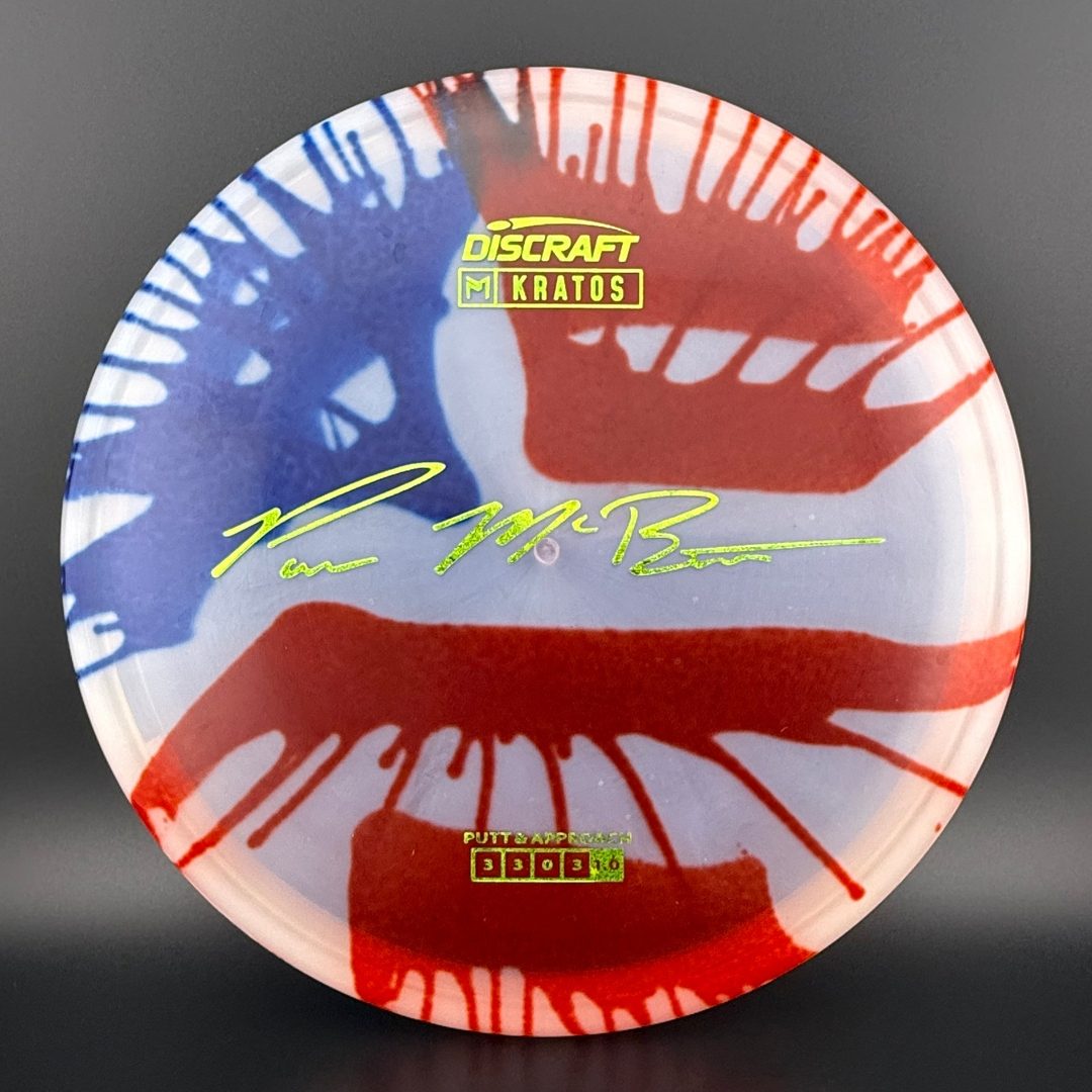 Disque Fly Dye Z Kratos - Performance Premium par Paul McBeth