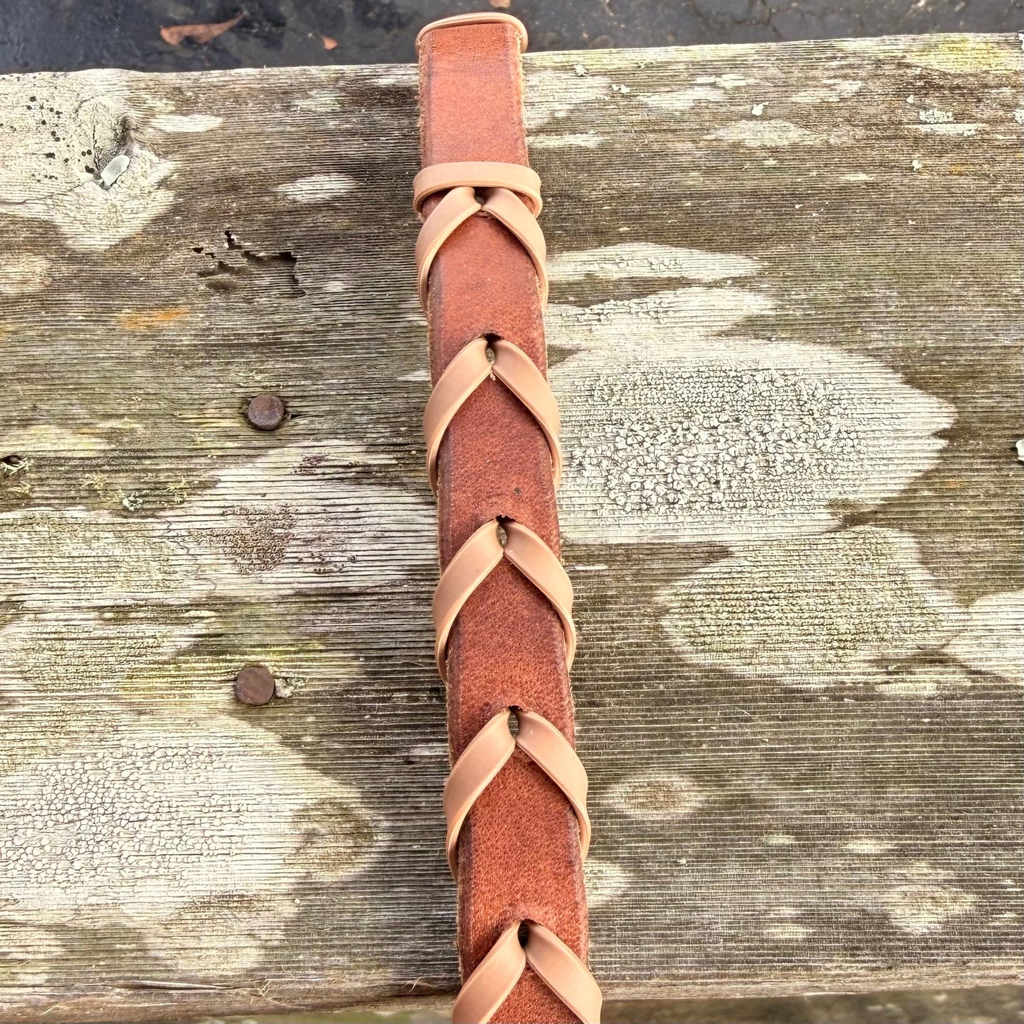 Premium Leather Barrel Racing Reins with Enhanced Grip