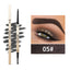 Natural Long-Lasting Waterproof Non-Fading Very Fine Three-Dimensional Not Easy To Smudge Double-Ended Small Gold Bar Eyebrow Pencil - Korvel
