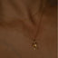 18K Gold-Plated Bow Necklace - Korvel