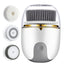 3 in 1 Ultrasonic Facial Cleanser Brush Electric Cleansing Face Brush 360 Rotate Deep Cleaning Brush Facial Skin Care Machine - Korvel