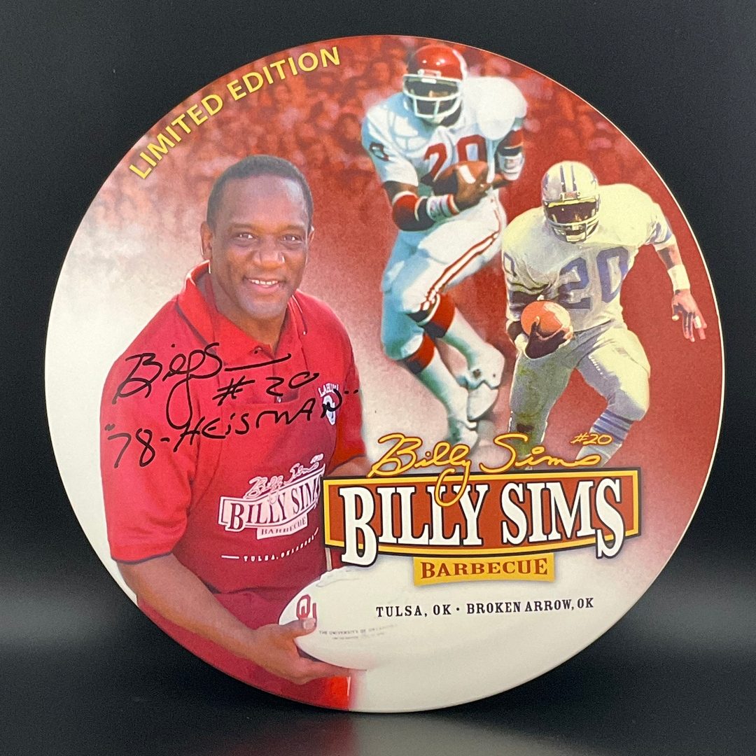 Elite Z SuperColor Spectra Disc - Signed by Billy Sims