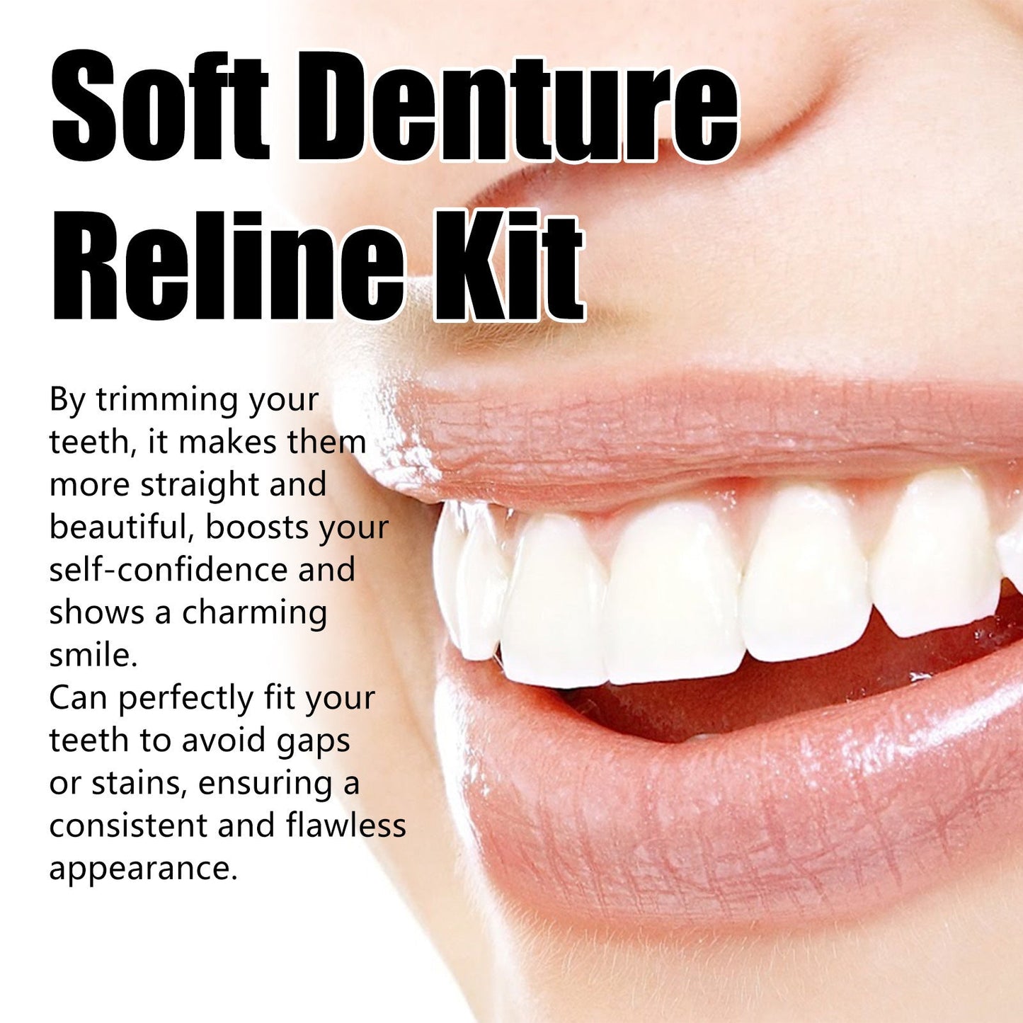 Soft Denture Reline Kit with Interdental Fillings