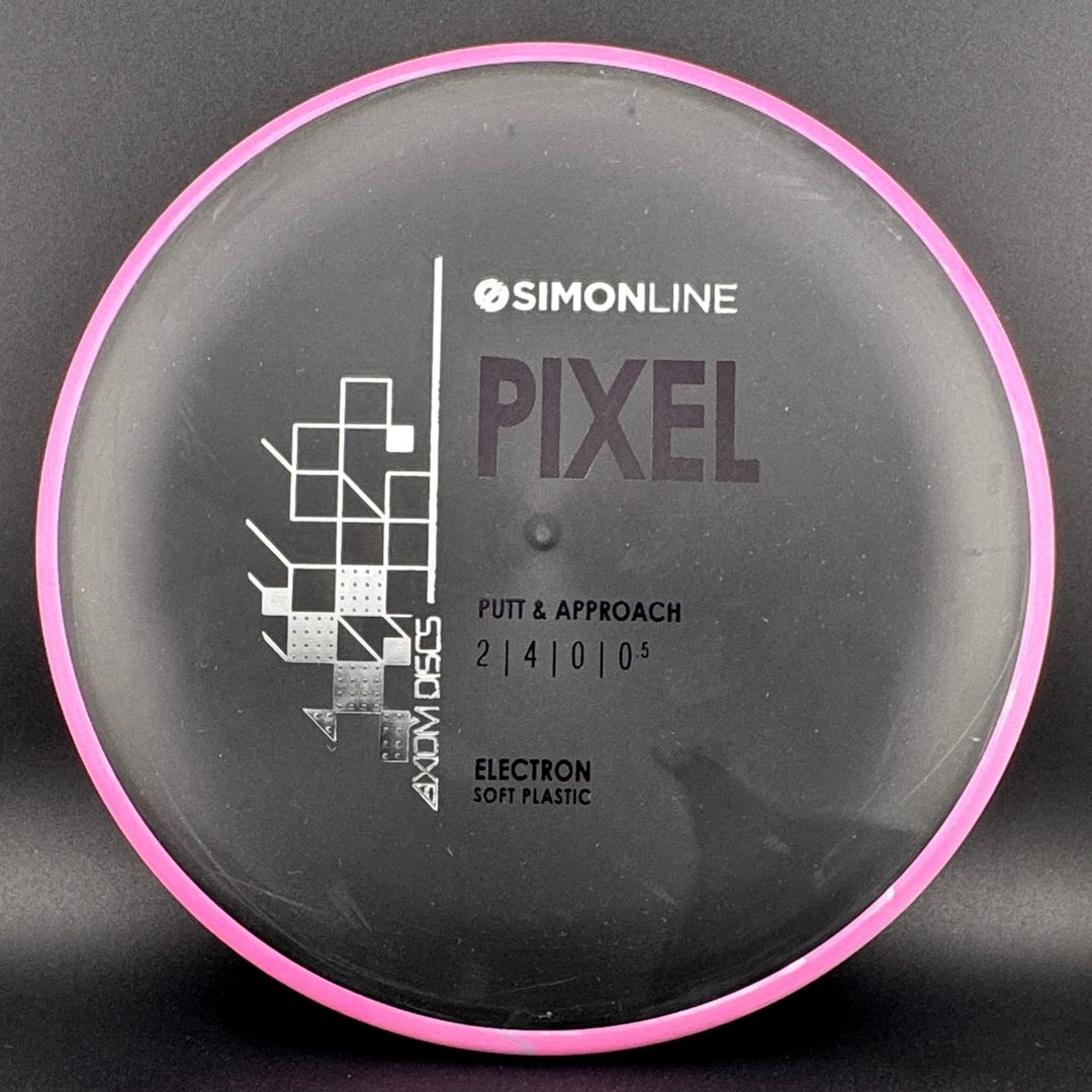 Soft Electron Pixel - Simon Line Disc Golf Putter