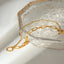 18K Gold-Plated Stainless Steel Chain Bracelet - Korvel