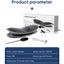 Massager Lombaire Premium avec Compresse Chaude et Pression d'Air